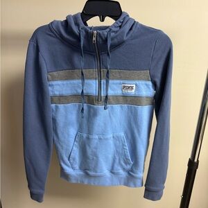 Victorias Secret PINK Sweatshirt Half Zip Pullover Hoodie